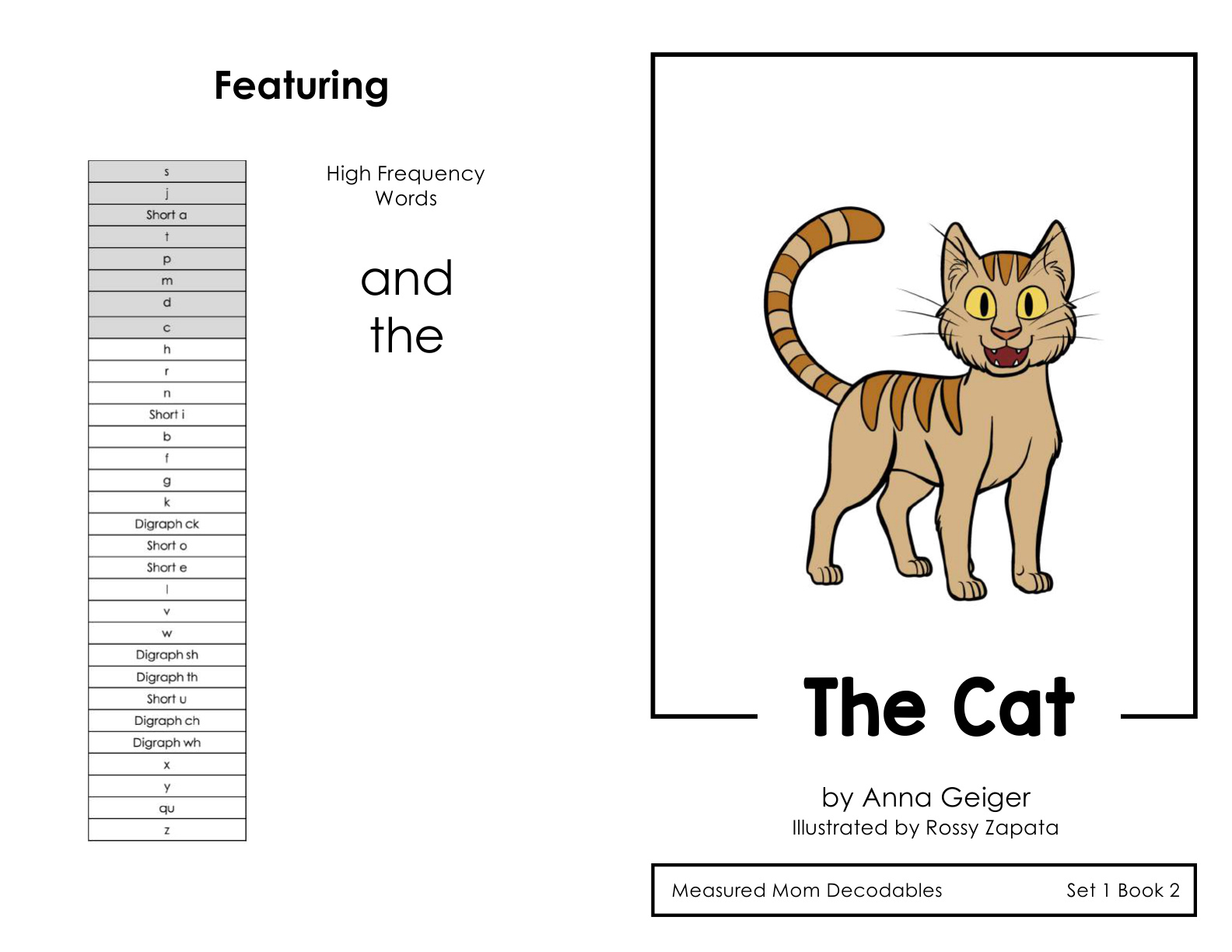 Decodable Book 2 - The Cat